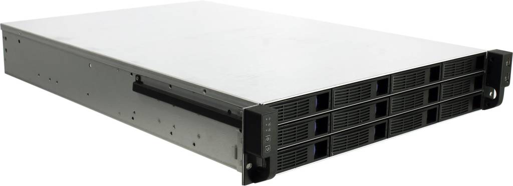   ATX Server Case 2U Procase [ES212-SATA3-B-0] Black 12xHotSwap SAS/SATA, E- 