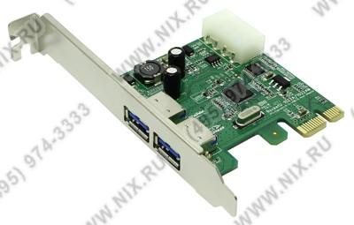   PCI-Ex1 USB3.0 2 port-ext HighPoint RocketU 1022AM (RTL) RAID 0/1/JBOD (  MAC)
