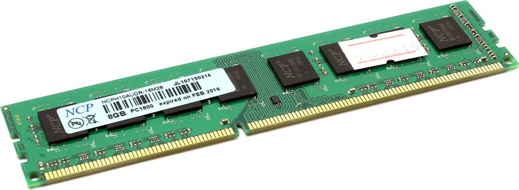   DDR3 DIMM  8Gb PC-12800 NCP