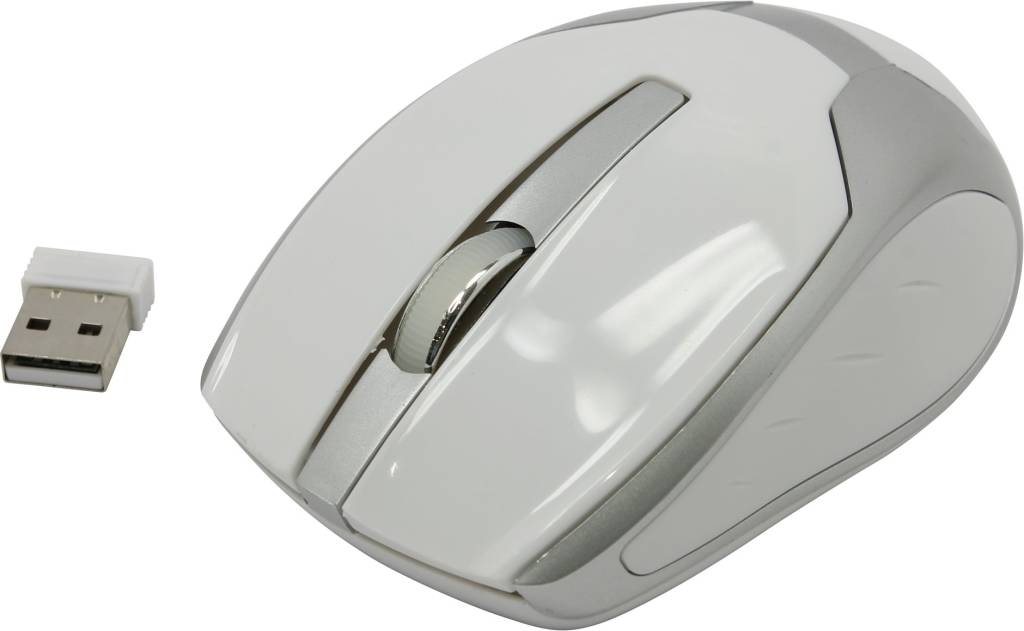   USB CBR Wireless Optical Mouse[CM422 White] (RTL) 3.( ), 