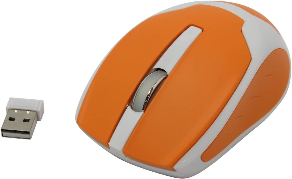   USB CBR Wireless Optical Mouse[CM422 Orange] (RTL) 3.( ), 