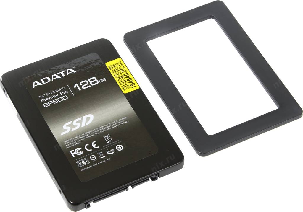   SSD 128 Gb SATA-III ADATA [ASP600S3-128GM-C] 2.5 + 3.5 