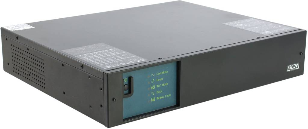  UPS  1200VA PowerCom King Pro RM(KIN-1200AP RM 2U)Rack Mount 2U+ComPort+USB+ . 
