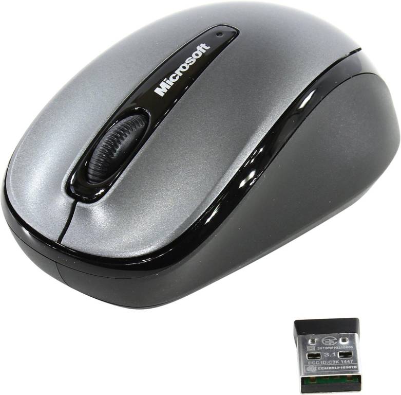   USB Microsoft Wireless Mobile Mouse 3500 (RTL) 3.( ) [GMF-00289] 