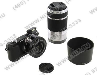    SONY Alpha NEX-3NY[Black](16.1Mpx,24-75/82.5-315mm,JPG/RAW,MS Duo/SDXC,3.0,USB2.0,H