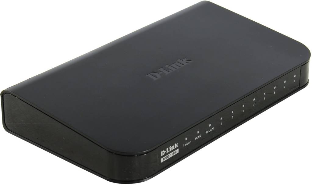   D-Link [DSR-150N] Wireless Services Router (8UTP 10/100Mbps, 1WAN, USB)