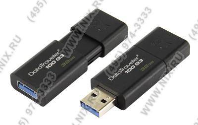   USB3.0 32Gb Kingston DataTraveler 100 G3 [DT100G3/32GB] (RTL)