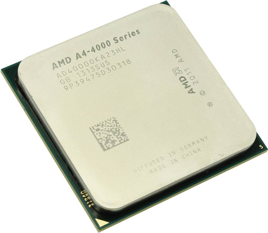   AMD A4-4000 (AD4000O) 3.0 GHz/2core/SVGA RADEON HD 7480D/ 1 /65 /5 / Socket FM2