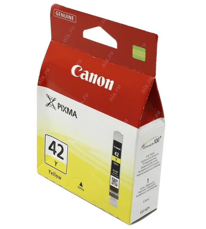 купить Картридж Canon CLI-42Y Yellow для PIXMA PRO-10
