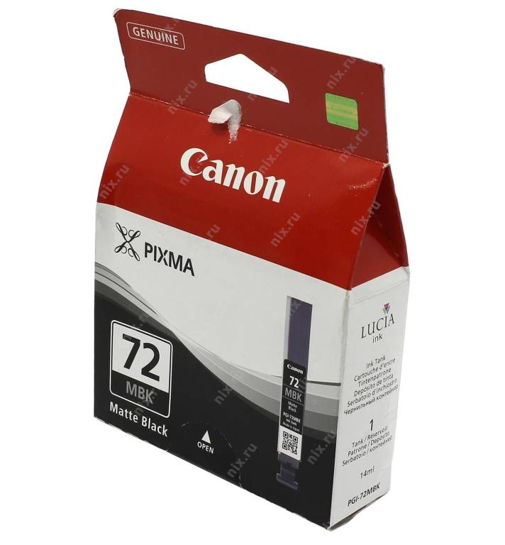   Canon PGI-72MBK Matte Black  PIXMA PRO-10