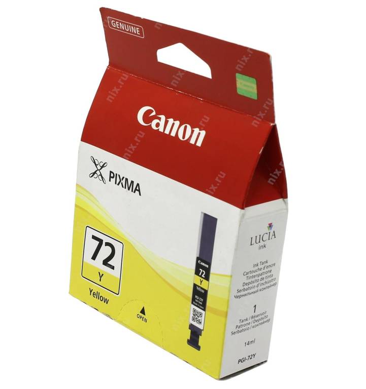   Canon PGI-72Y Yellow  PIXMA PRO-10