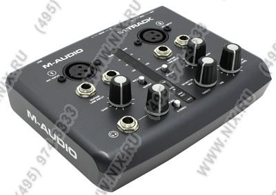    M-Audio M-Track (RTL) (Analog 2in/2out, MIDI in/out, 24Bit/48kHz, USB)