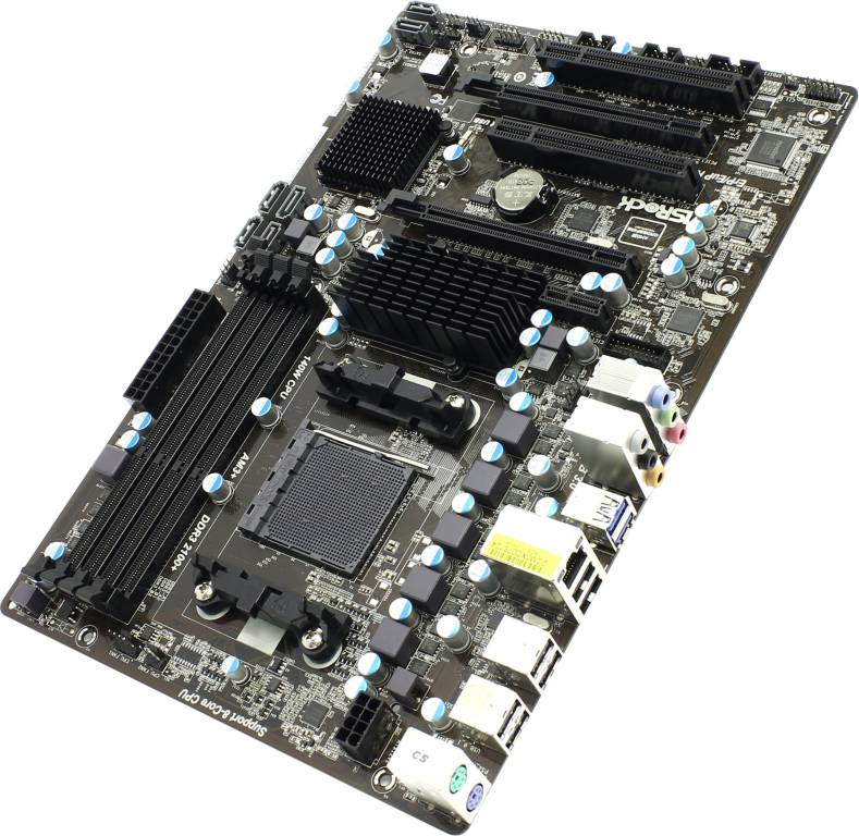    SocAM3+ ASRock 970 Pro3 R2.0(RTL)[AMD 970]2xPCI-E+GbLAN SATA RAID ATX 4DDR
