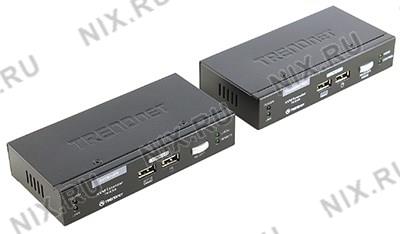   KVM TRENDnet [TK-EX4] (USB+USB+VGA 15pin,100   .5)+