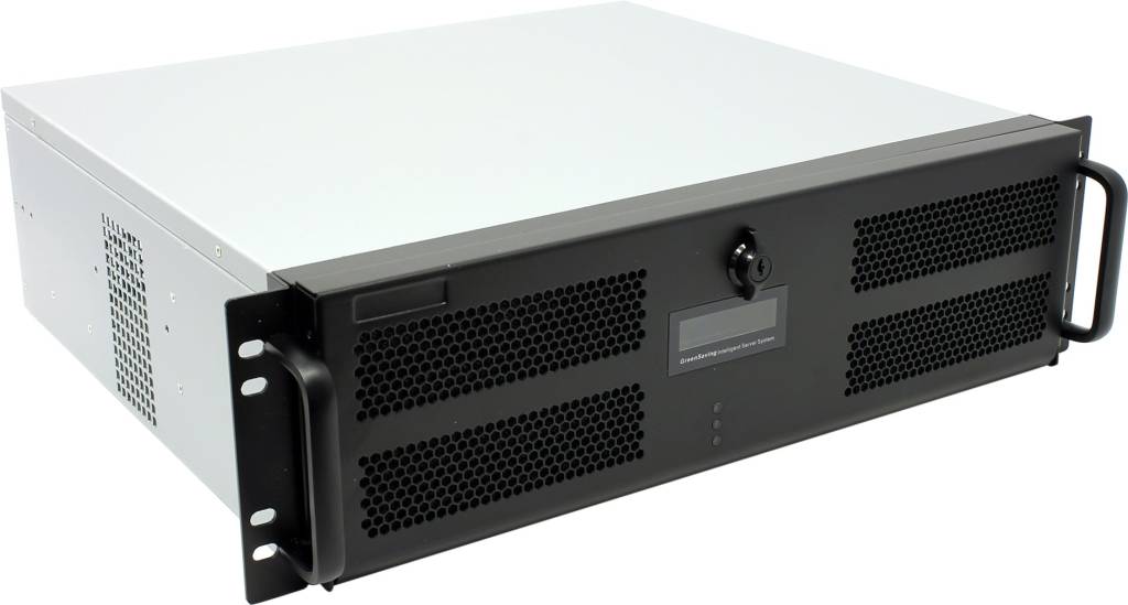   ATX Server Case 3U Procase [GM338D-B-0] Black  