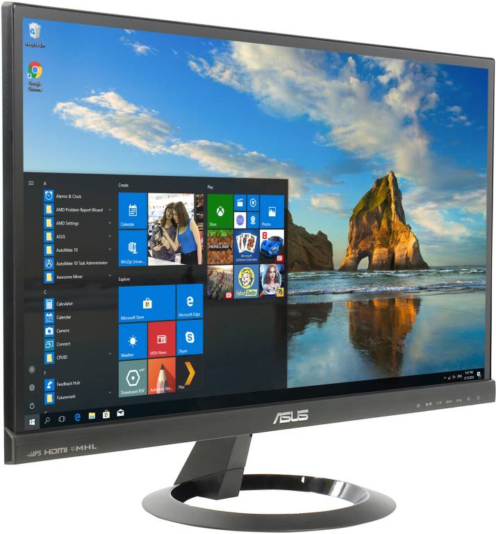   23 ASUS VX239H (LCD, Wide, 1920x1080, D-Sub, HDMI, MHL)
