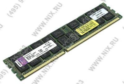    DDR3 DIMM 16Gb PC-10600 Kingston ValueRAM [KVR13LR9Q8/16] ECC Registere