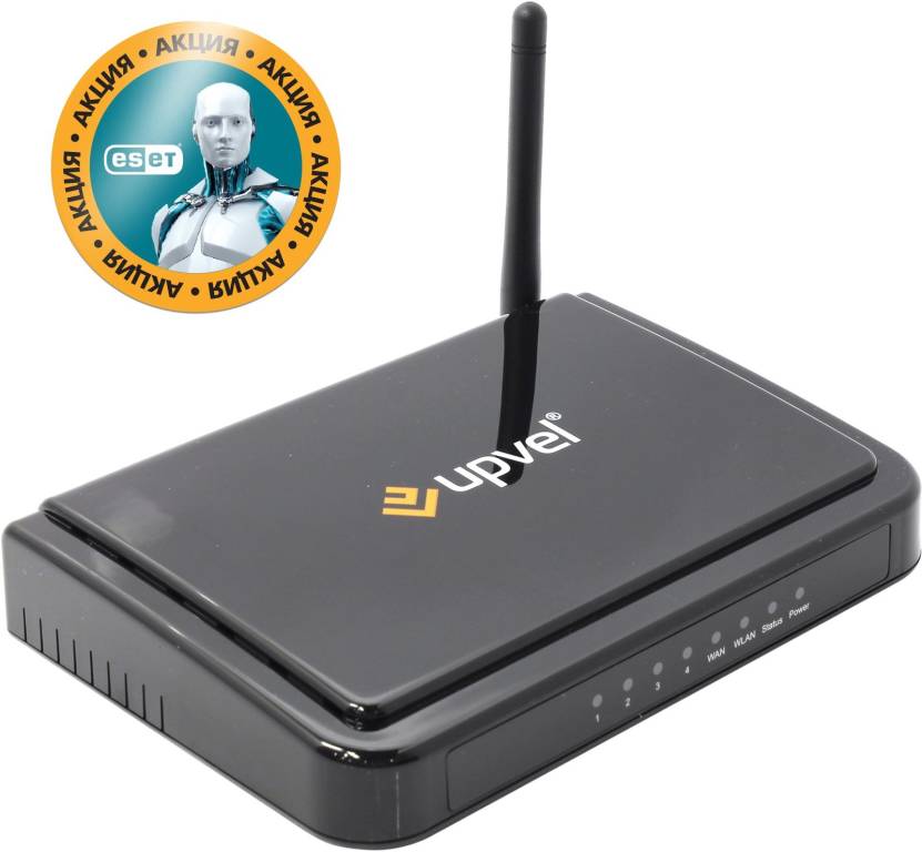   UPVEL [UR-319BN] Wireless Router (4UTP 10/100Mbps, 1WAN, 802.11b/g/n, 150Mbps)