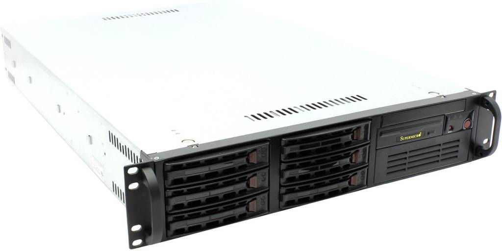   E-ATX Server Case SuperMicro [CSE-823TQ-653LPB] Black 6xHotSwap SAS/SATA, 650W(24+)2U RM