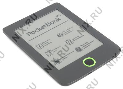    Pocketbook 515 [Grey] (5, 800x600, 4Gb, FB2/PDF/DJVU/RTF/PRC/CHM/EPUB/DOCX/FB2.ZI