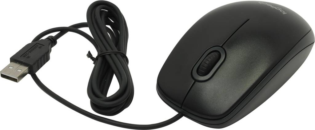   USB Logitech Optical Mouse B100 Black (OEM) 3.( ) [910-003357]