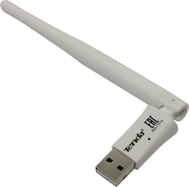    USB TENDA [W311Ma] 11N Wireless USB Adapter (802.11b/g/n, 150Mbps, 1x4.2dBi)