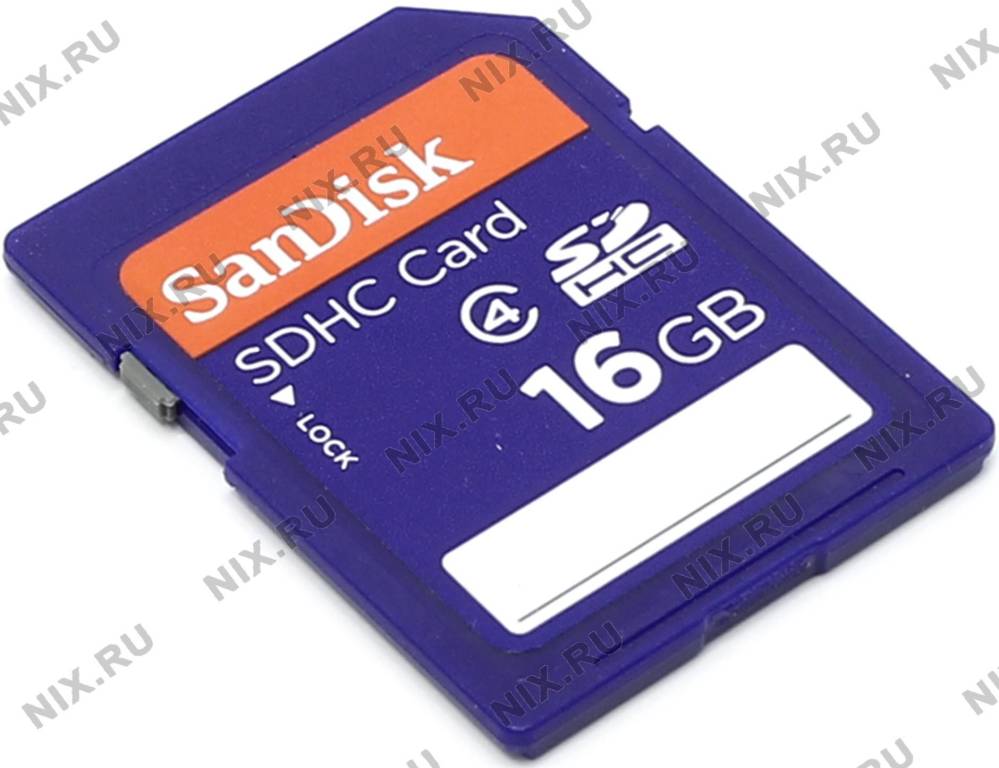    SDHC 16Gb SanDisk [SDSDB-016G-B35] Class4