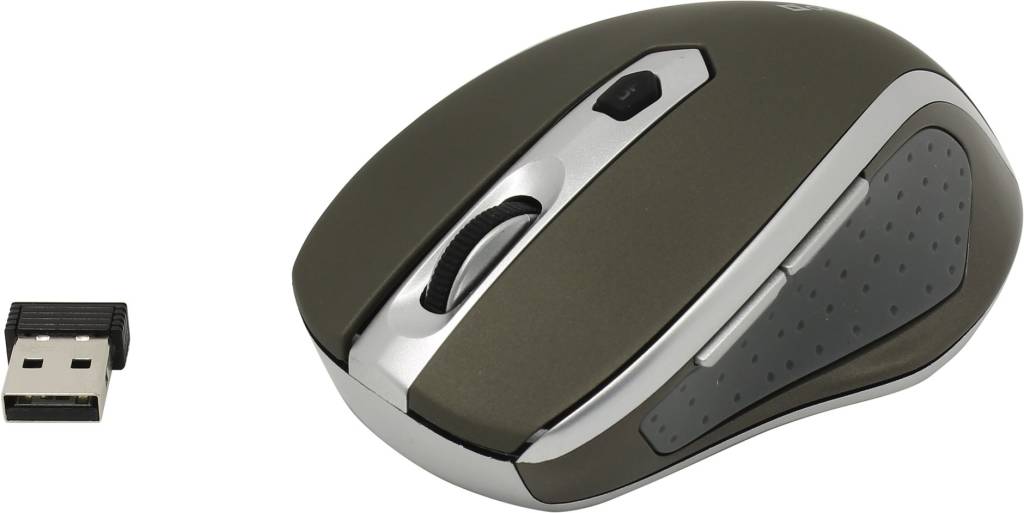   USB Defender Wireless Optical Mouse Safari[MM-675 Nano Stone](RTL) 6.( ).[52678]