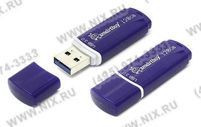   USB3.0 128Gb SmartBuy Crown [SB128GBCRW-Bl] (RTL)
