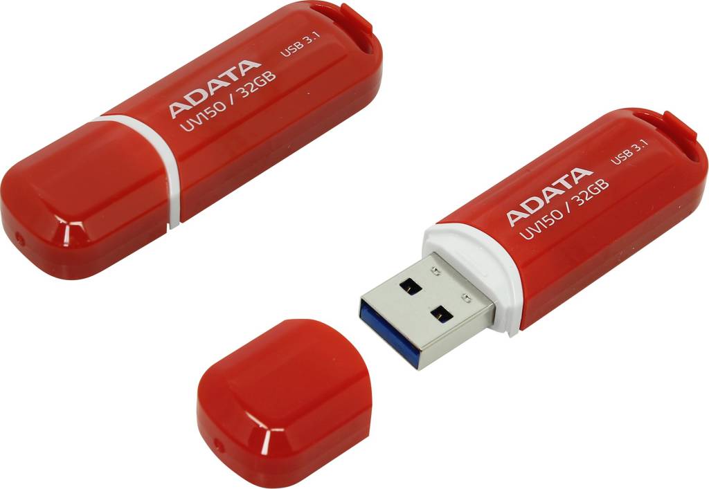   USB2.0 32Gb ADATA DashDrive UV150 [AUV150-32G-RRD]
