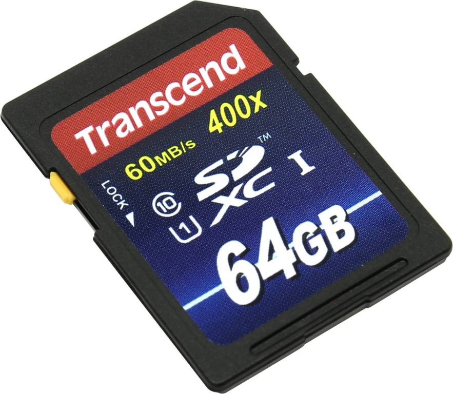    SDXC 64Gb Transcend [TS64GSDU1] UHS-1 Class10
