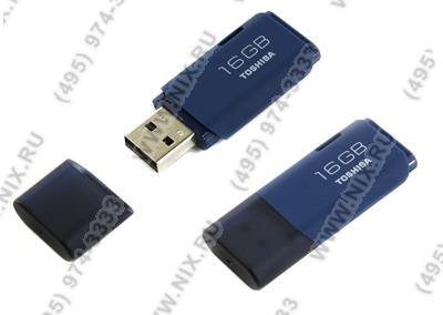   USB2.0 16Gb Toshiba TransMemory [THNU16HAYBlue(BL5] (RTL)