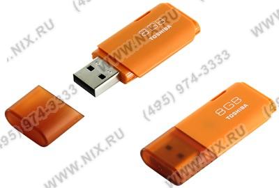   USB2.0  8Gb Toshiba TransMemory [THNU08HAYORANG(BL5] (RTL)