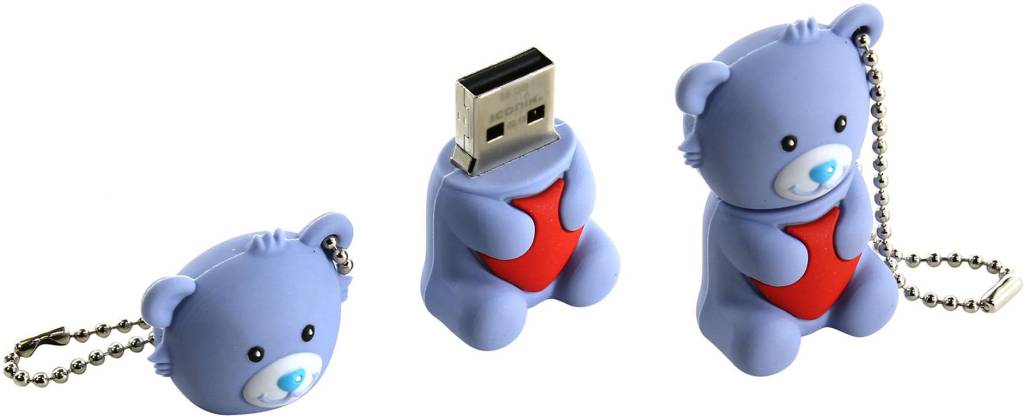   USB2.0 16Gb Iconik [RB-BEARG-16GB] (RTL)