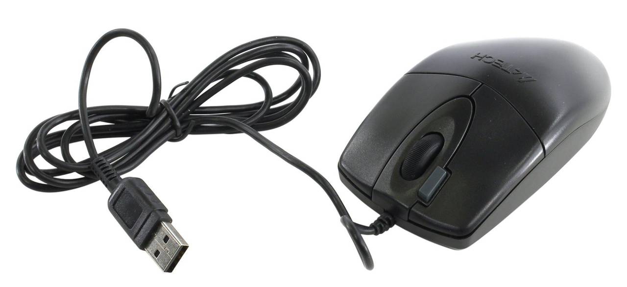   USB A4-Tech V-Track Optical Mouse [OP-620D-1000dpi-Black] (RTL) 4.( )
