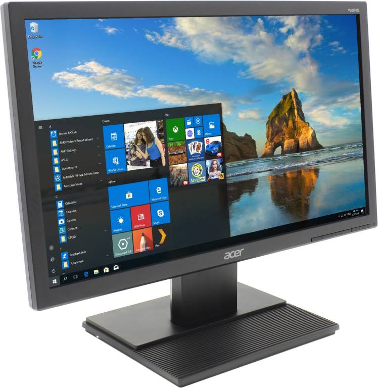   19.5 Acer V206HQLAb [Black] [UM.IV6EE.A02] (LCD, Wide, 1600x900, D-Sub)