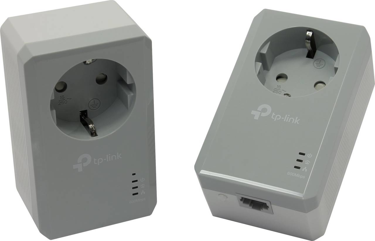    Powerline TP-LINK [TL-PA4010PKIT] AV500 Nano Kit(2 ,1UTP 10/100Mbp