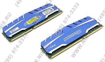    DDR3 DIMM 16Gb PC-14900 Crucial Ballistix Sport XT [BLS2C8G3D18ADS3CEU] KIT2*8