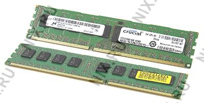    DDR3 DIMM  8Gb PC-12800 Crucial [CT2KIT51272BB160B] KIT2*4Gb CL11 ECC R