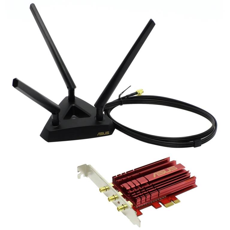    PCI-Ex1 ASUS PCE-AC68 Dual-Band  Adapter (RTL) (802.11a/b/g/n/ac, 1300Mbps)
