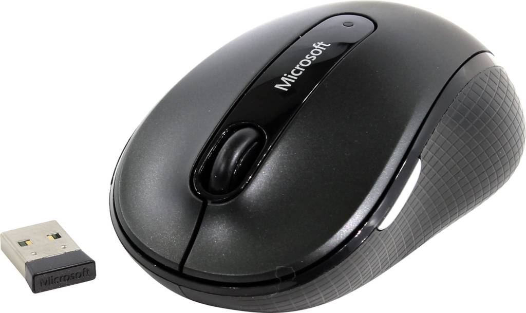   USB Microsoft Wireless Mobile Mouse 4000 (RTL) 4.( ) [D5D-00133] 