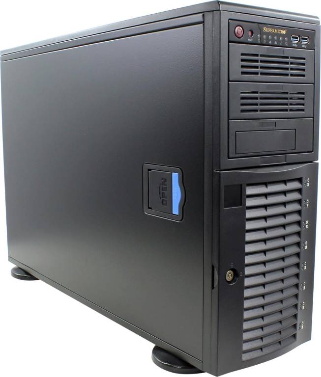   E-ATX Server Case SuperMicro[CSE-743TQ-1200B-SQ]Black 8xHotSwap SAS/SATA 1200W 4U RM  