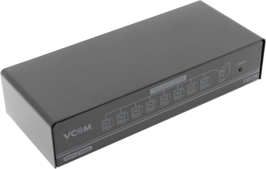   VGA 8-Port Video Splitter (8VGA15F)+.. VCOM [VDS8017]