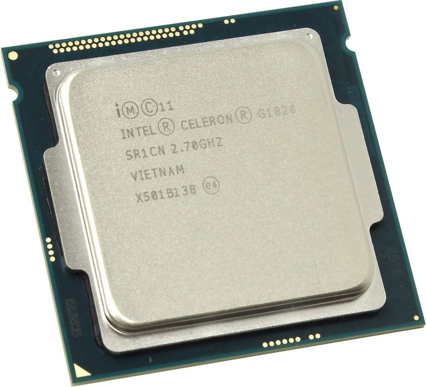   Intel Celeron G1820 2.7 GHz/2core/SVGA HD Graphics/0.5+2Mb/54W/5 GT/s  LGA1150