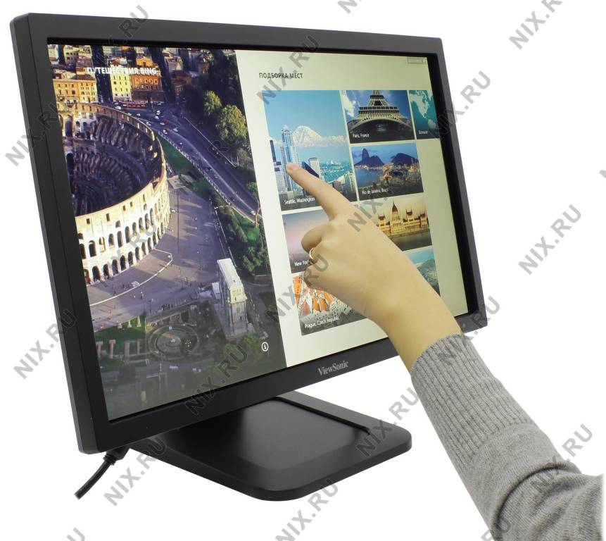   21.5 Viewsonic TD2220-2 (Dual-Touch LCD, Wide, 1920x1080, D-Sub, DVI, USB2.0 Hub)