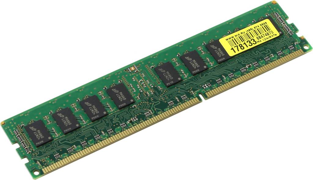    DDR3 DIMM  8Gb PC-12800 Crucial [CT8G3ERSLS4160B] ECC Registered, Low Voltage