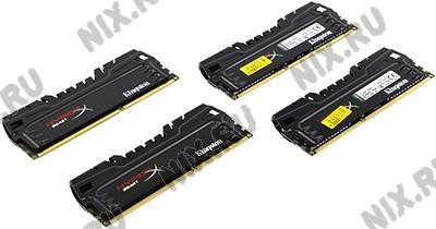    DDR3 DIMM 16Gb PC-19200 Kingston HyperX Beast [KHX24C11T3K4/16X] KIT4*4Gb CL11