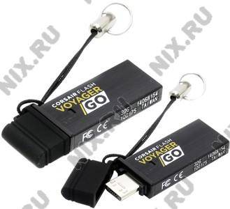   USB3.0/USB micro-B OTG 32Gb Corsair Voyager GO [CMFVG-32GB-EU] (RTL)