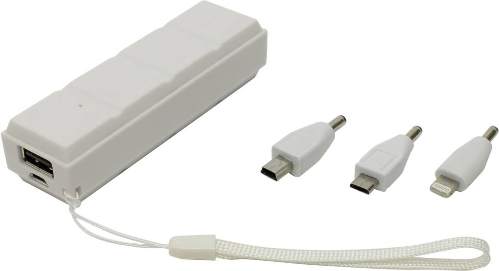    KS-is Power Bank KS-217 White (USB, 2600mAh, 4 , Li-lon)