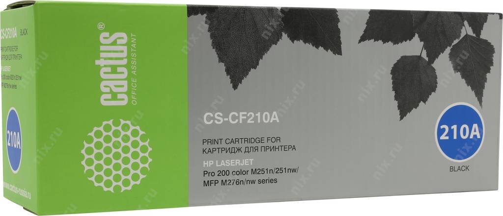  - HP CF210A   LJ Pro 200 M251/M276, Black, 1600 .Cactus CS-CF210A